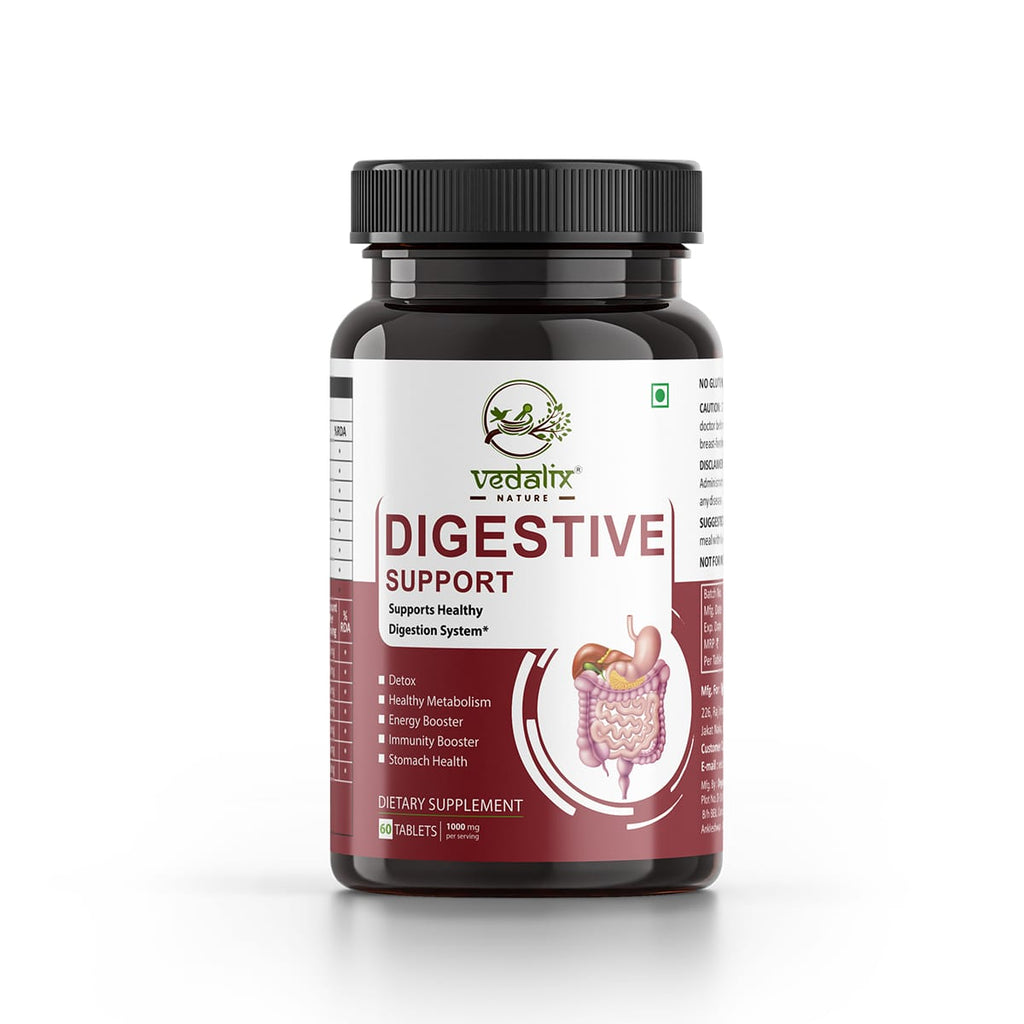 Vedalix Nature's Digestive Support Capsules