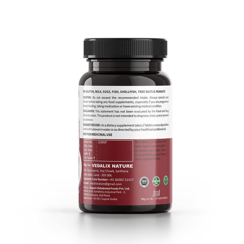 Vedalix Nature's Digestive Support Capsules