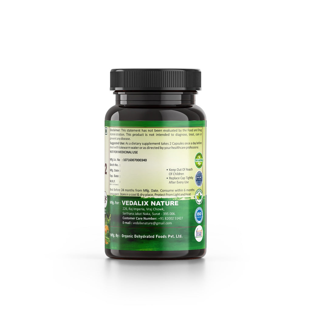 Vedalix Nature's Vitamin B12 Capsules