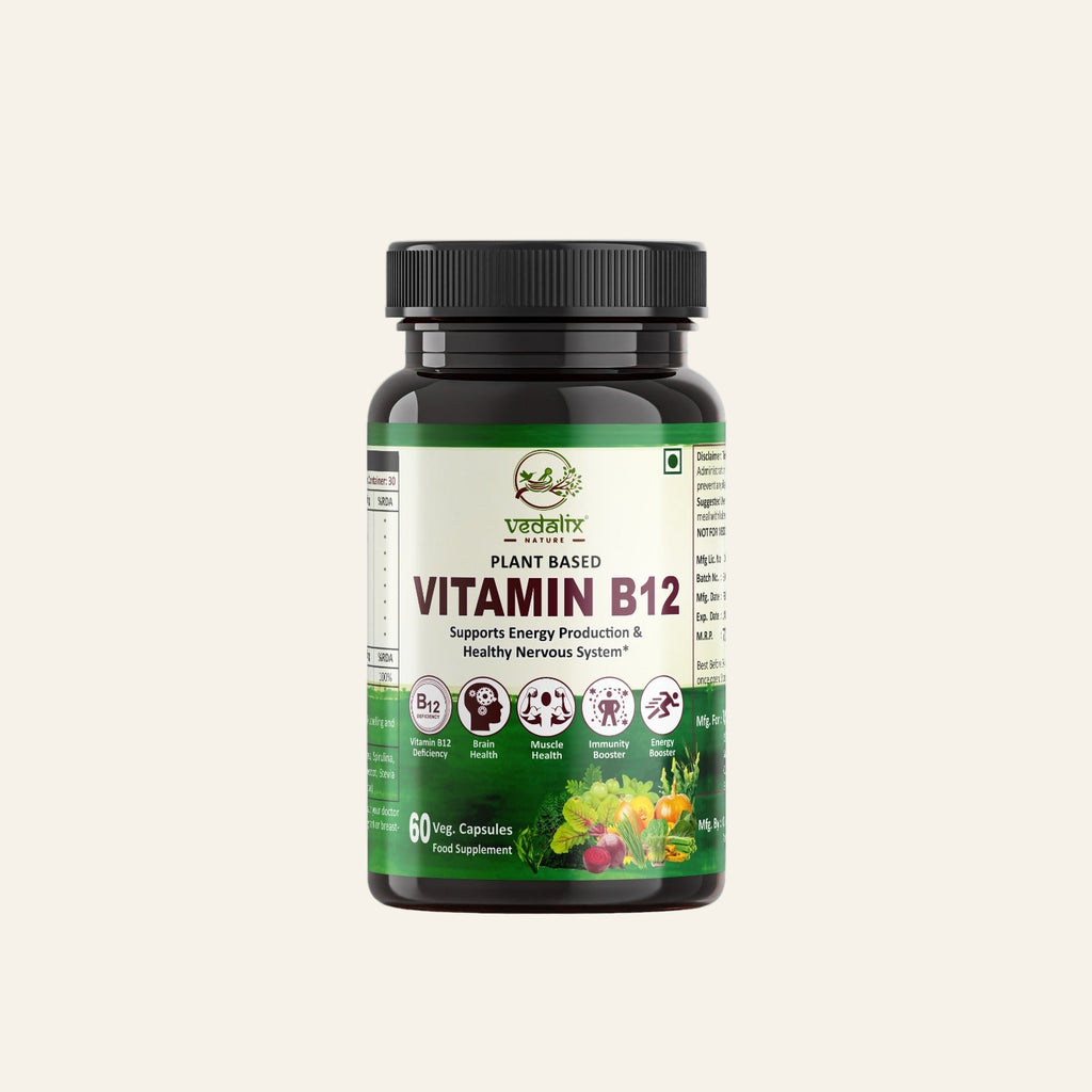 Vedalix Nature's Vitamin B12 Capsules